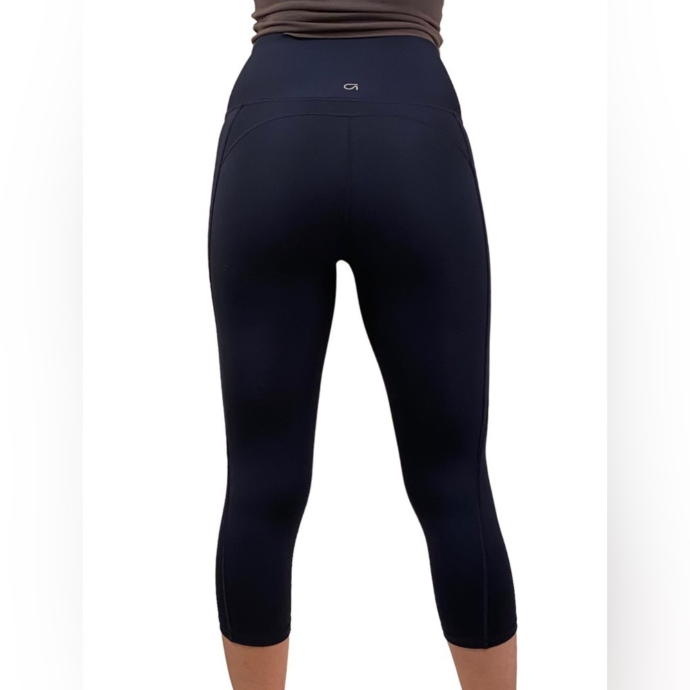 GAPFIT Sculpt Sculpt Compression Workout Pants - Navy Blue - Picture 2 of 10